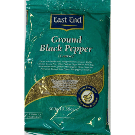 East end ground black pepper300g