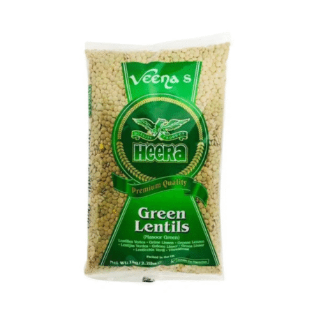 HEERA GREEN LENTILS 1KG