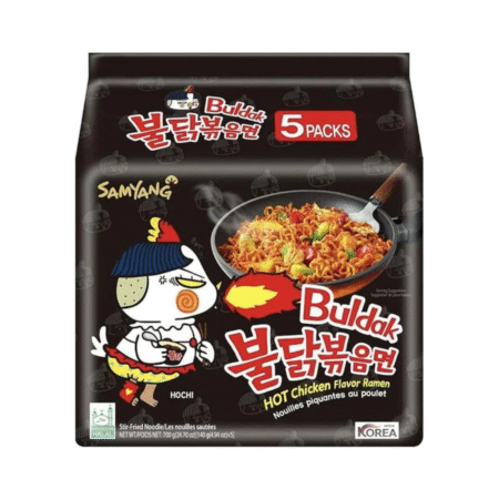 Buldak Hot Chicken Flavour 5pks