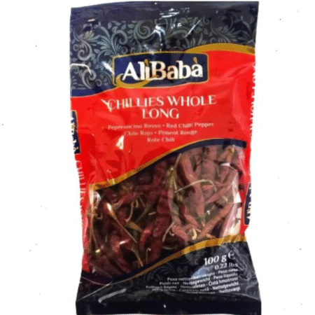 CHILLIES WHOLE LONG 100G