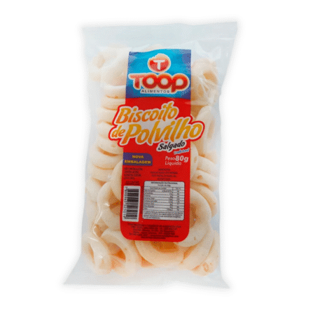 Biscoito polvilho toop tradicional 18×80GR