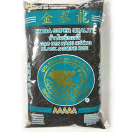 Golden thai dragon black jasmine rice 2kg×10